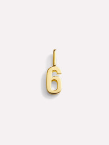 Number Charm - Number Charm | 14K Gold on Sterling Silver