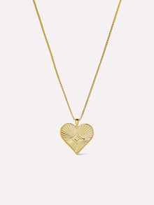 Ana Luisa Jewelry Necklaces Pendants Gold Heart Necklace Kalel Gold