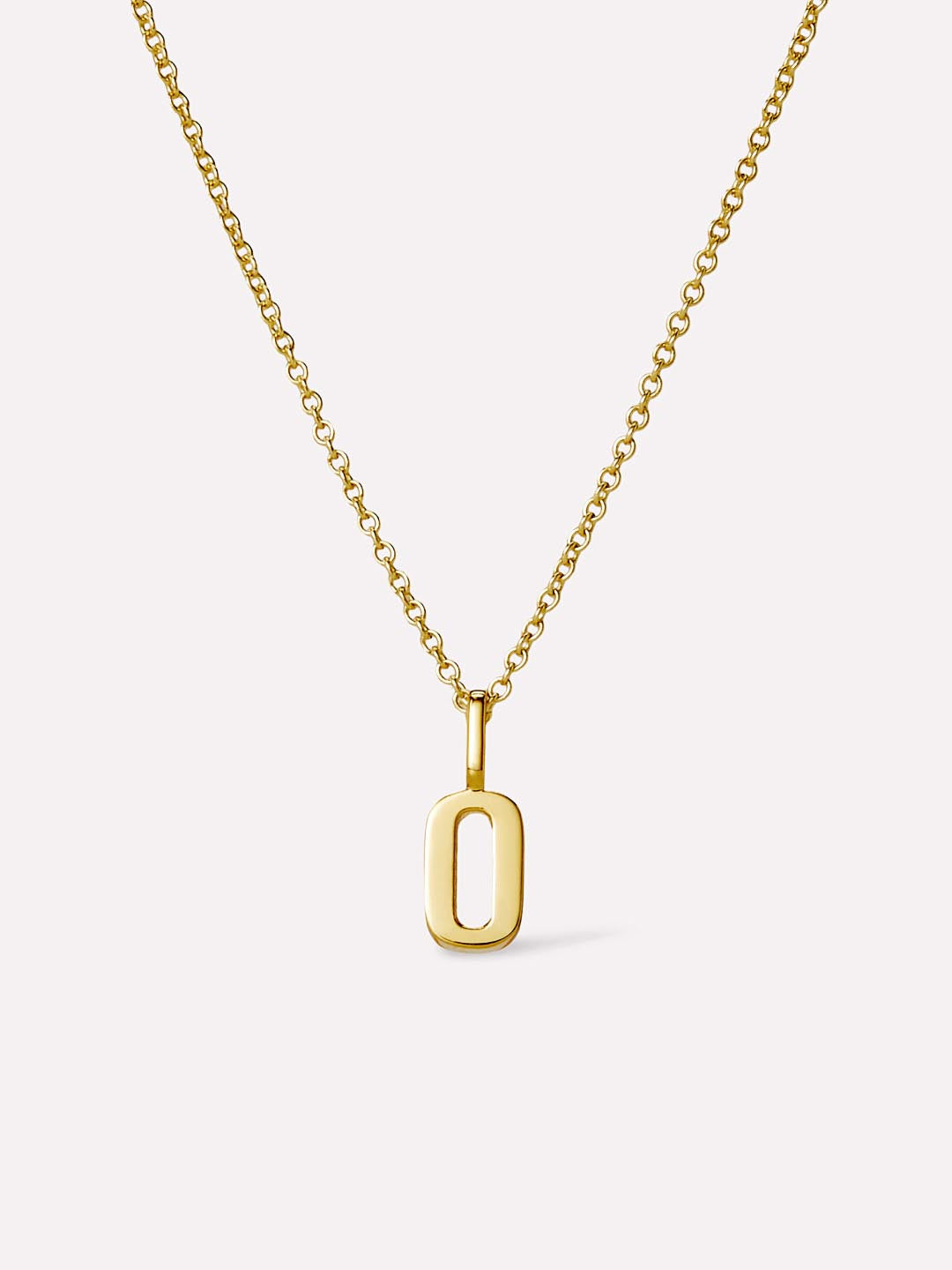 Number Necklace | Number Necklace | 14K Gold Plated