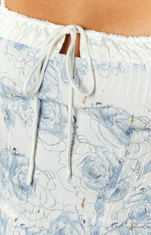 Arlowe Floral Mini Dress | Blue