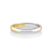 Women | Athena Two–Tone Band | 14k Yellow Gold