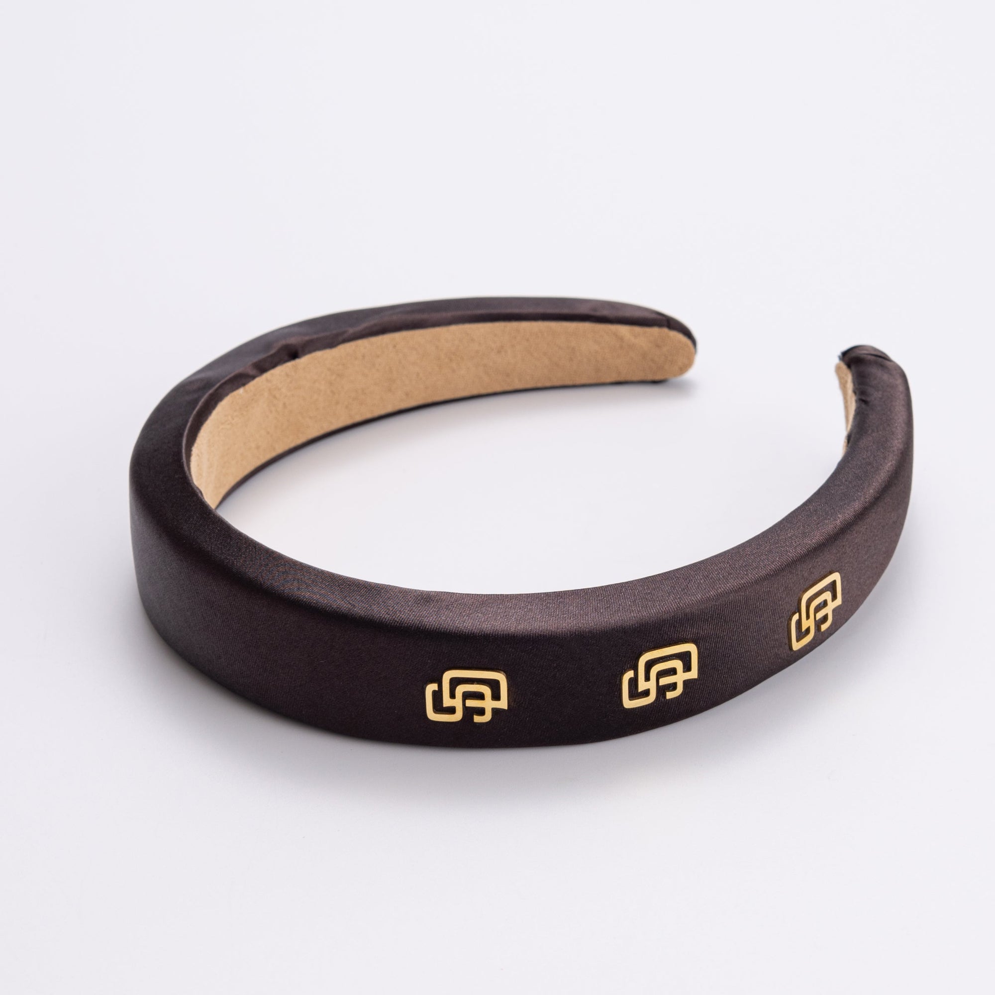Bijoux Sport by Luv Aj MLB Satin Logo Headband | San Diego Padres