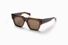 Unisex | B - Army Sunglass | Crystal Brown - Copper | Dark Brown