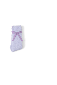 Youth | Cozychic Heathered Socks | Lilac/White