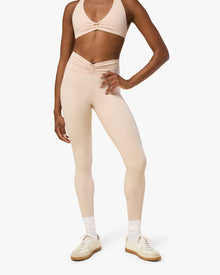 Ruched V-legging | Ballet Slipper