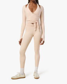 Long Sleeve Wrap Top | Ballet Slipper