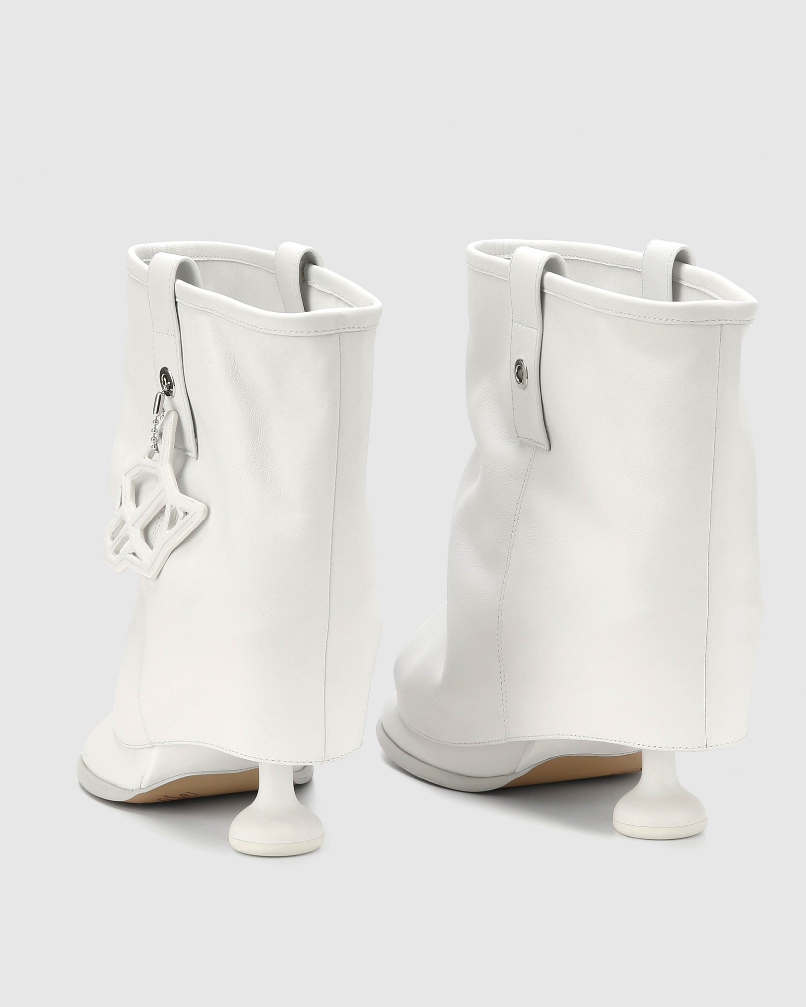 Womens | Bam Leather Boot | White