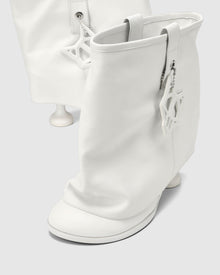 Womens | Bam Leather Boot | White