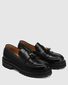 Mens | Banter Box Leather Loafer | Black