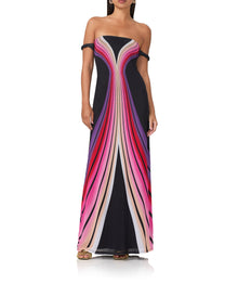 Barot Maxi Dress | Ombre Shadow