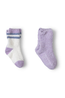 Toddlers | Cozychic Athletic 2 Pack Sock Set | Lilac Multi
