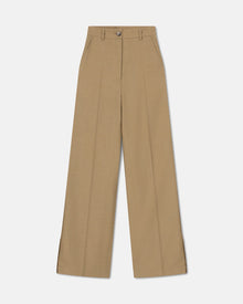 Bida  Ecovero -Blend Pants | Taupe Melange