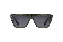 Unisex | B - III Sunglass | Dark Olive - Black Palladium | Dark Green