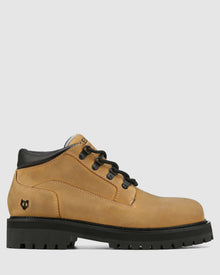 Mens | Broad Nubuck Boot | Wheat