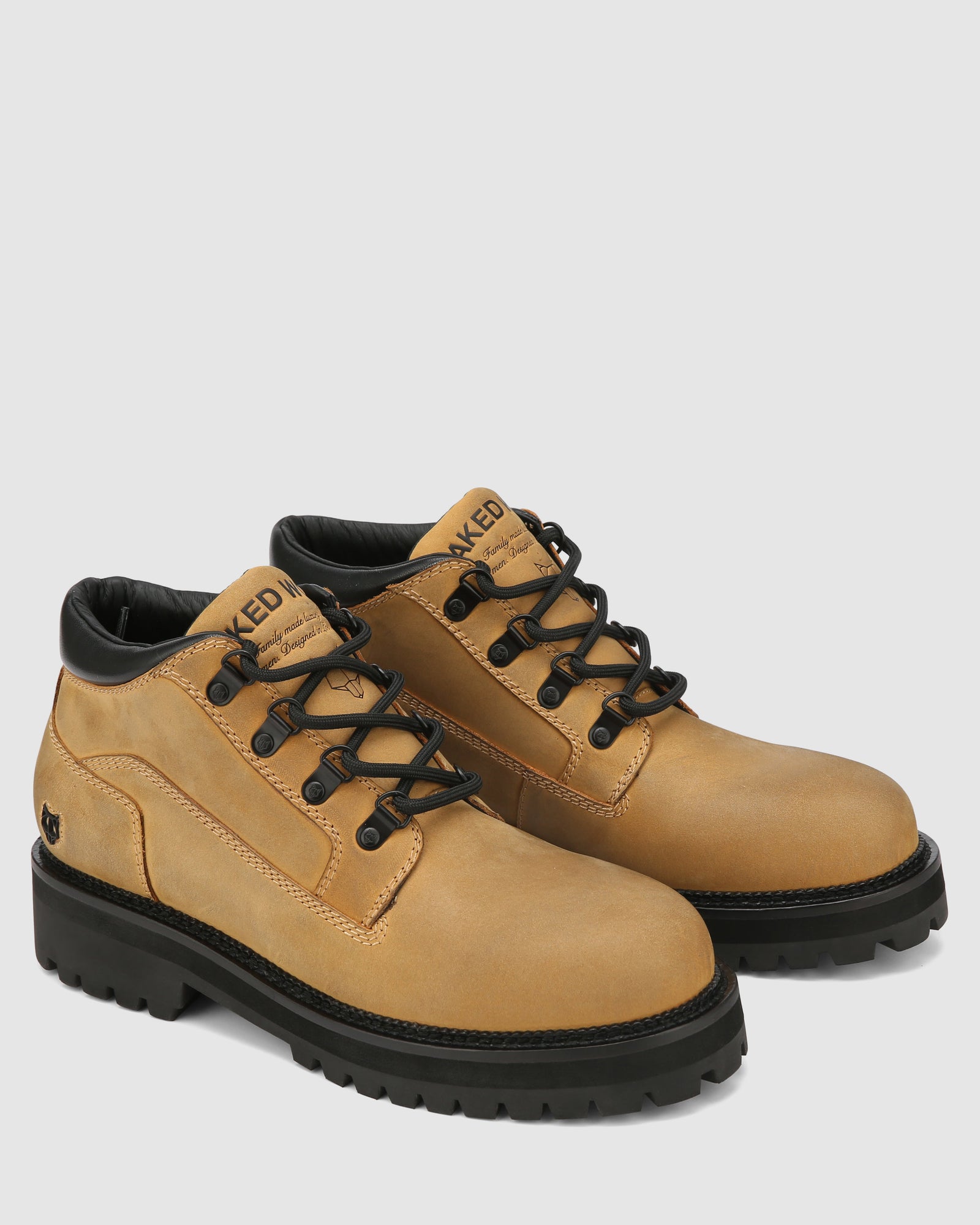 Mens | Broad Nubuck Boot | Wheat