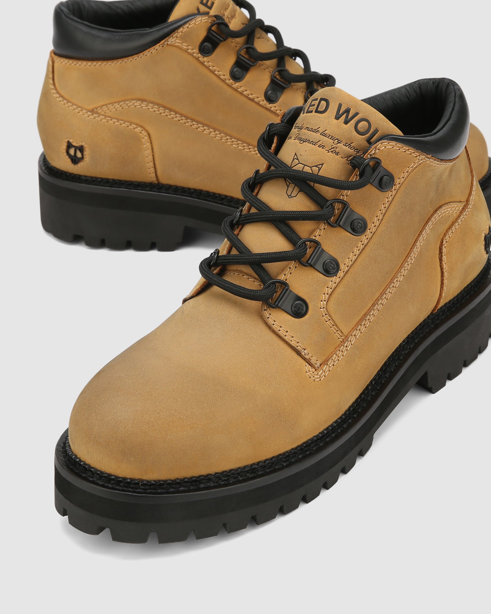 Mens | Broad Nubuck Boot | Wheat