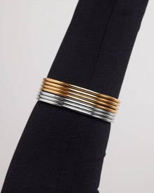Bangle Set bracelet - worn look | gold bracelets for women