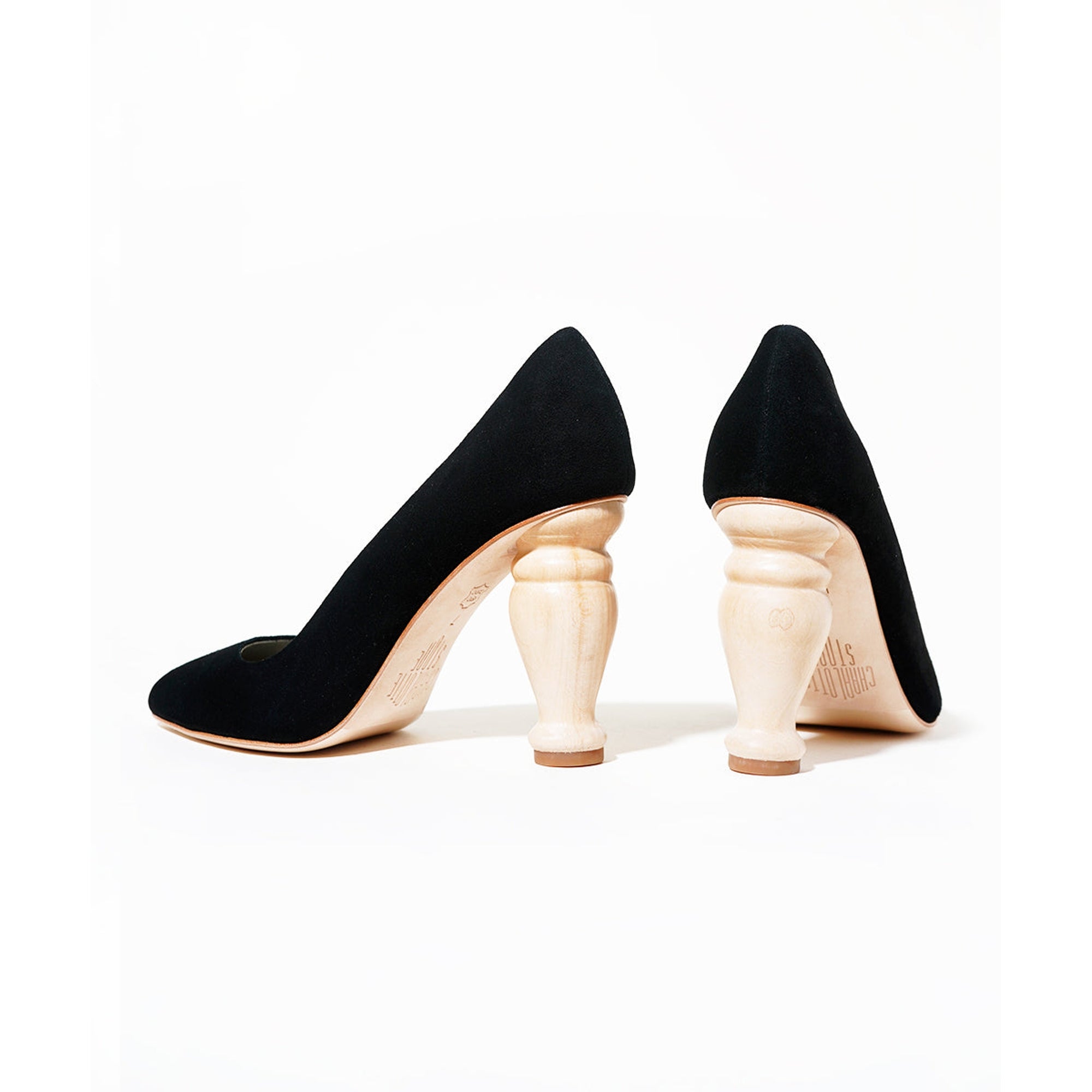 Baughn Furniture Heel Pump | Black