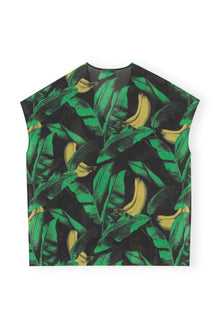 Beach Kaftan | Banana Tree Black