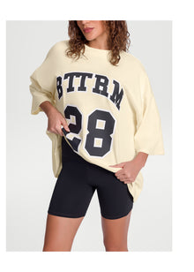 Better League Oversized Tee | Creamy White
