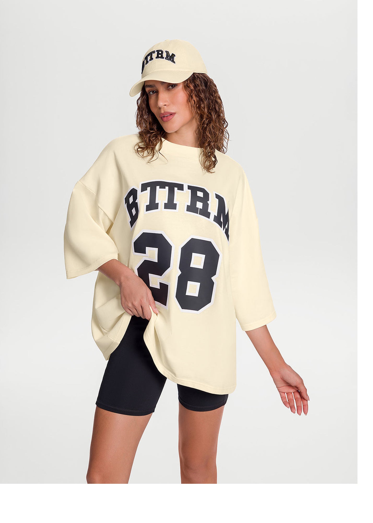Better League Oversized Tee | Creamy White