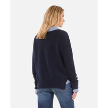 Blue Cashmere Sweater | Women | Navy