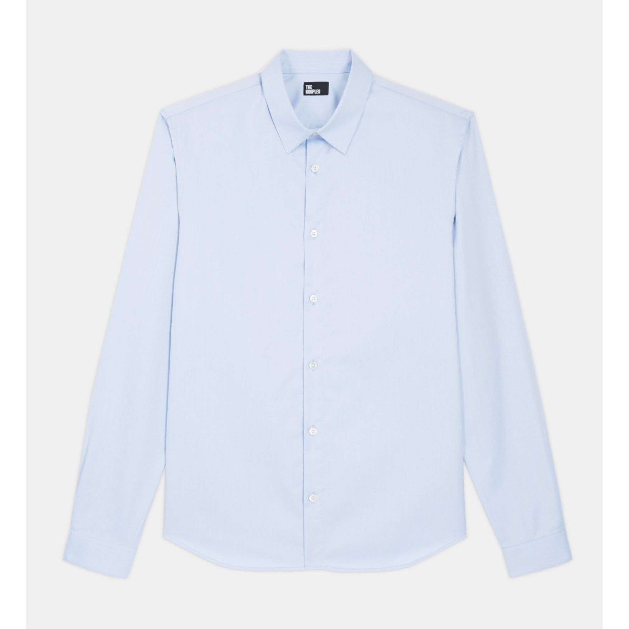 Blue Shirt With Classic Collar | Men | Sky