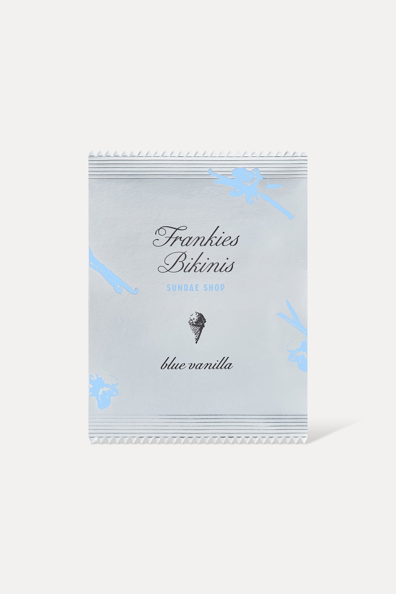 Blue Vanilla Packaging Flatlay