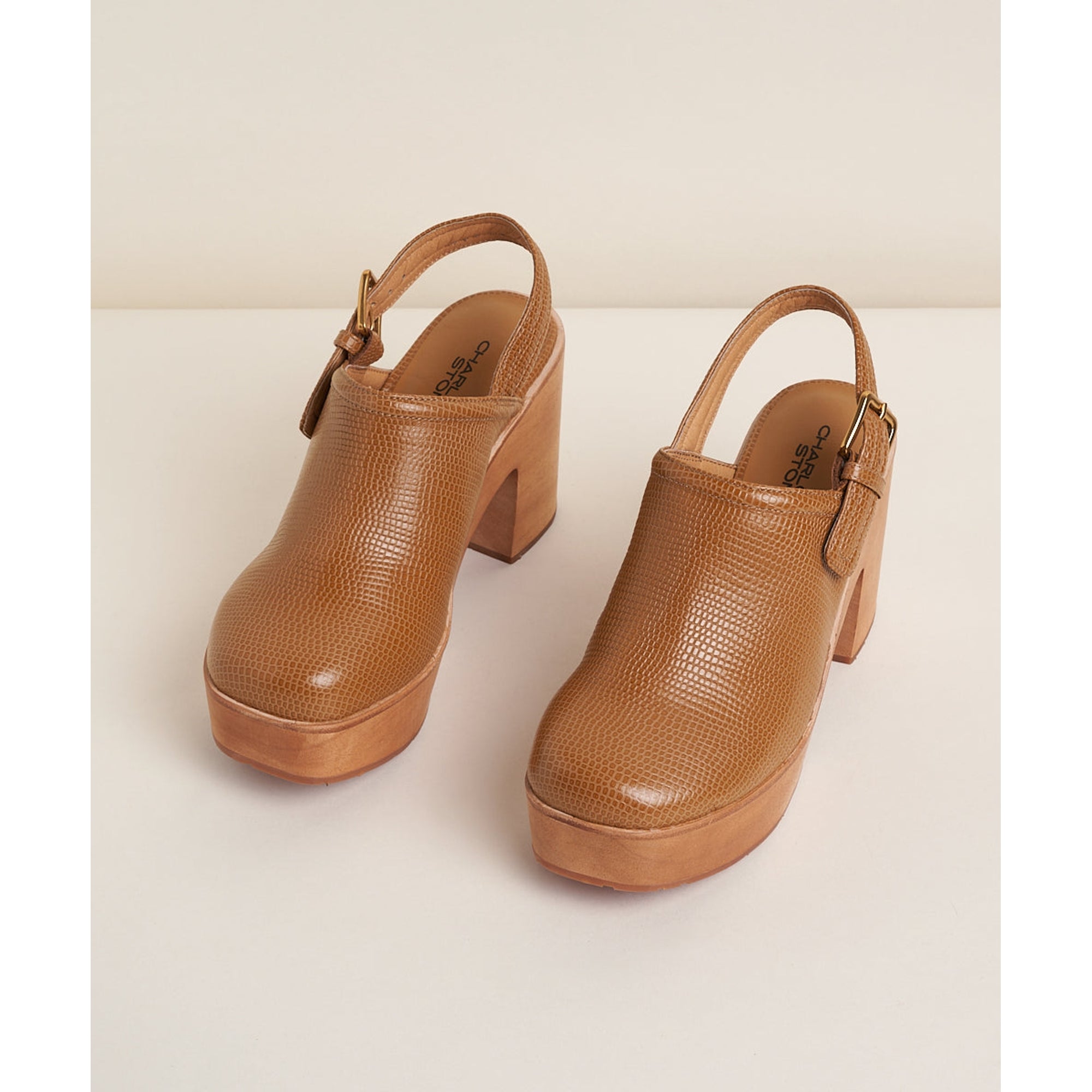 Bonnie Platform Clog | Bamboo