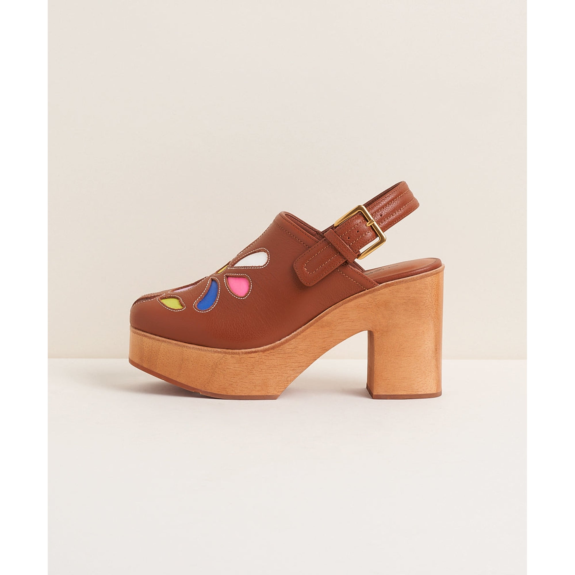 Bonnie Platform Clog | Whiskey Floral