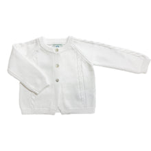 Boy | Knit Cotton Cardigan | White