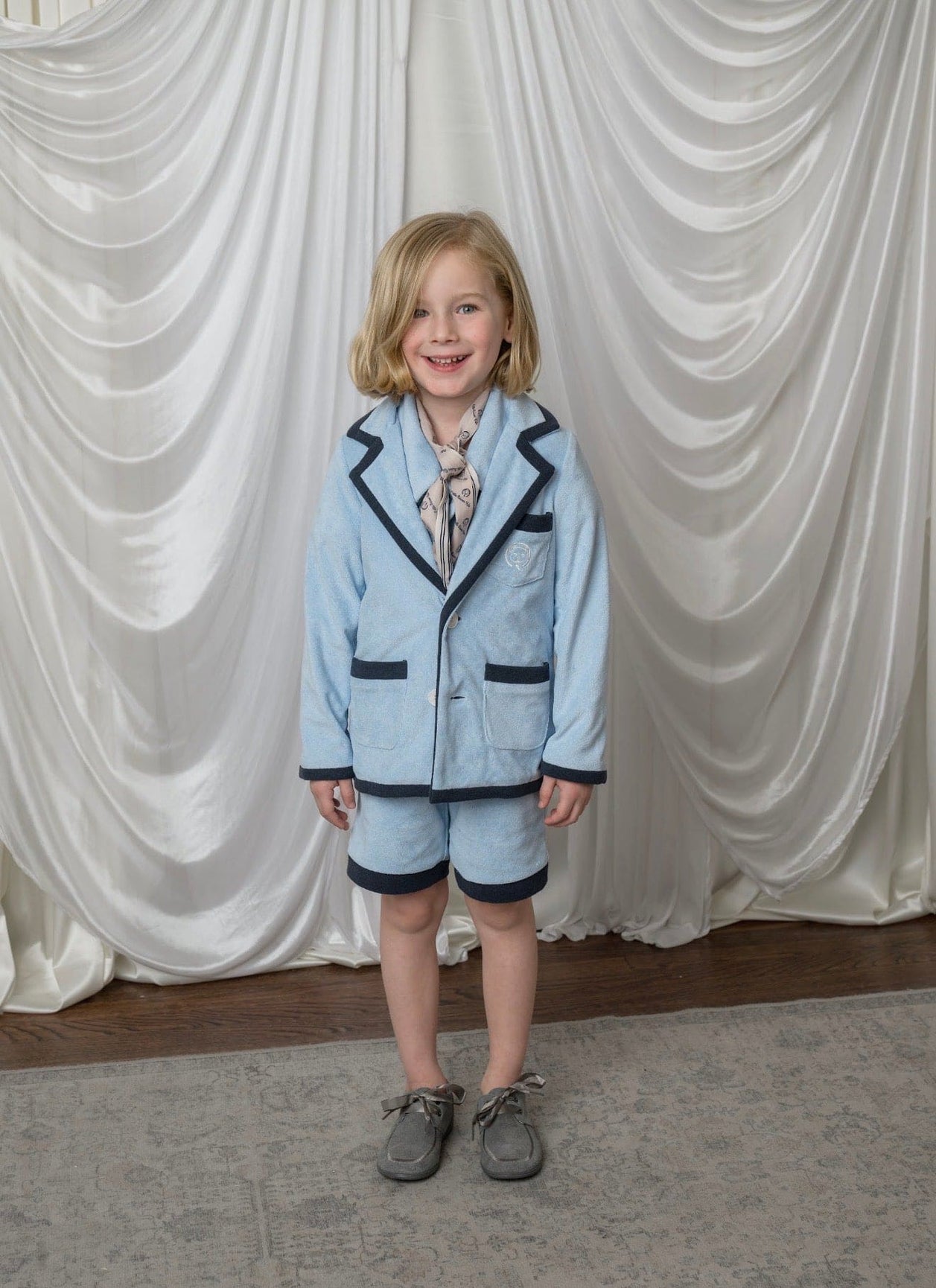 Boy | Terry Baby Blue Blazer