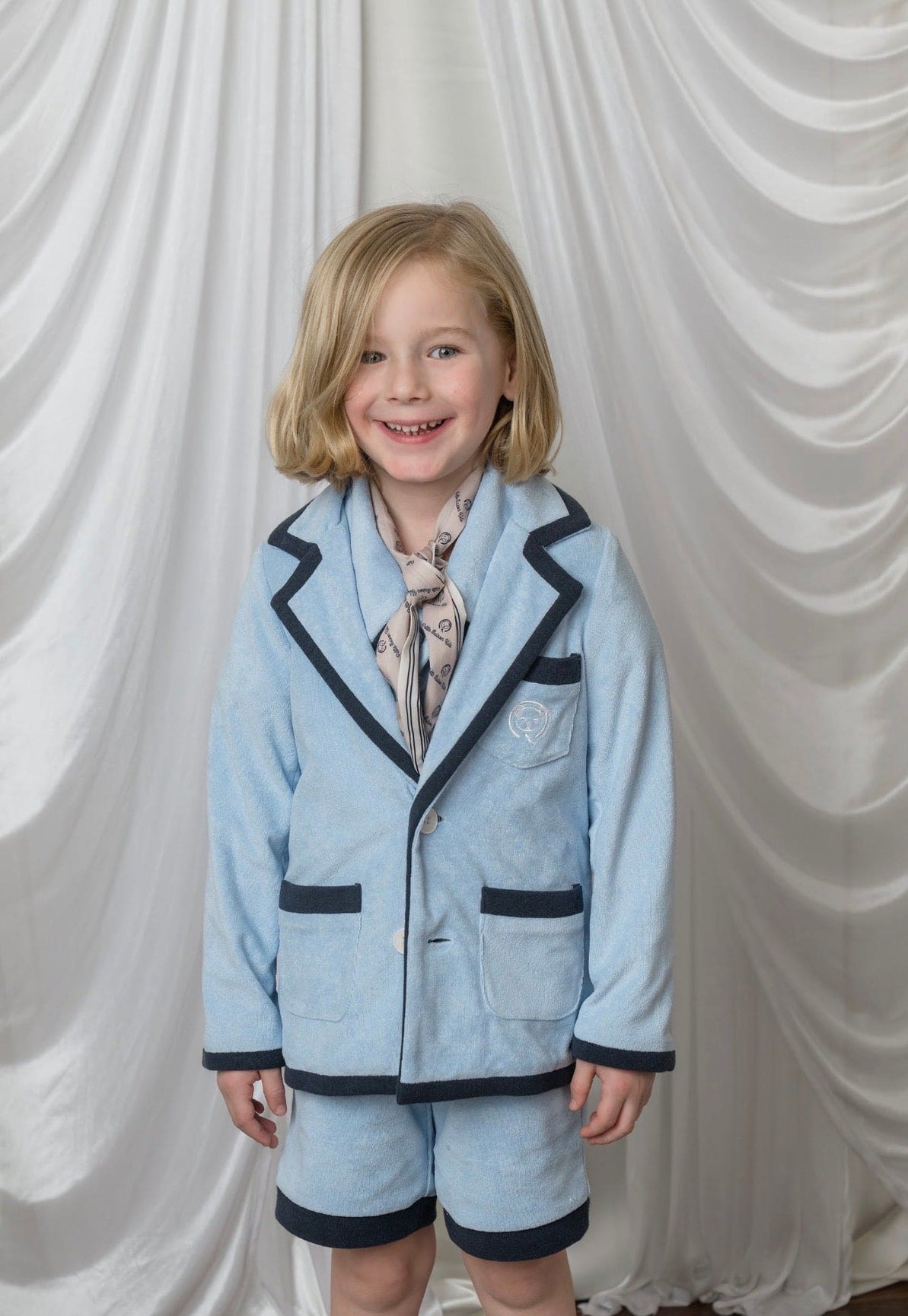 Boy | Terry Baby Blue Blazer