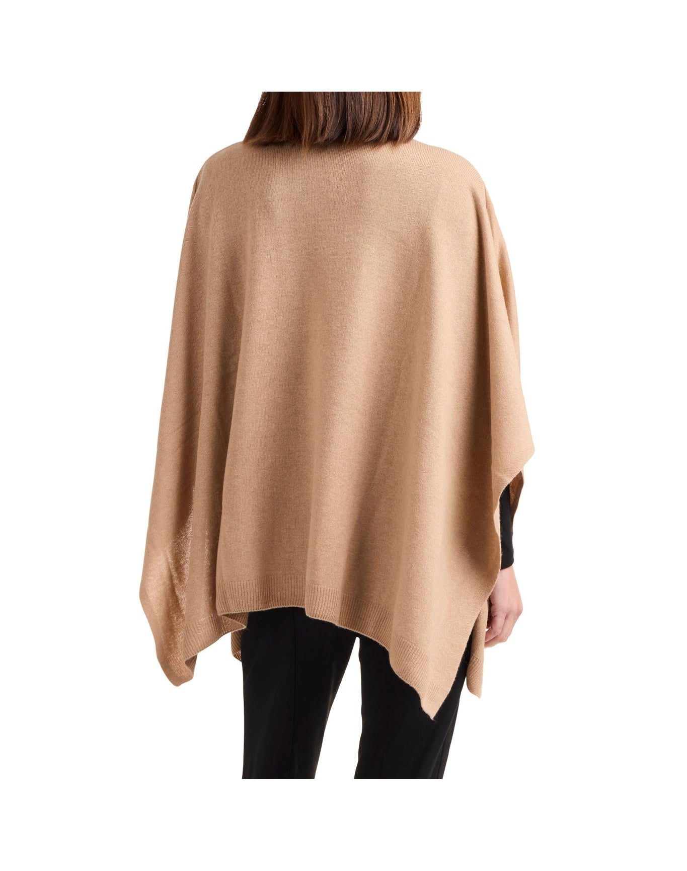 Bruno Magli | Women | Cashmere Poncho | Camel V2
