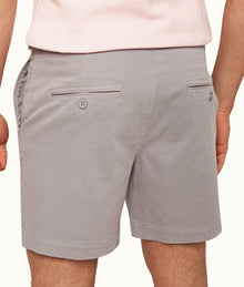 Bulldog Stretch-Cotton Mid-Length Stretch-Cotton Shorts | Powdered Slate