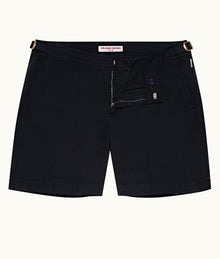Bulldog Supima Mid-Length Shorts | Dark Navy