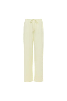 Drawstring Pant | Buttercream Rib