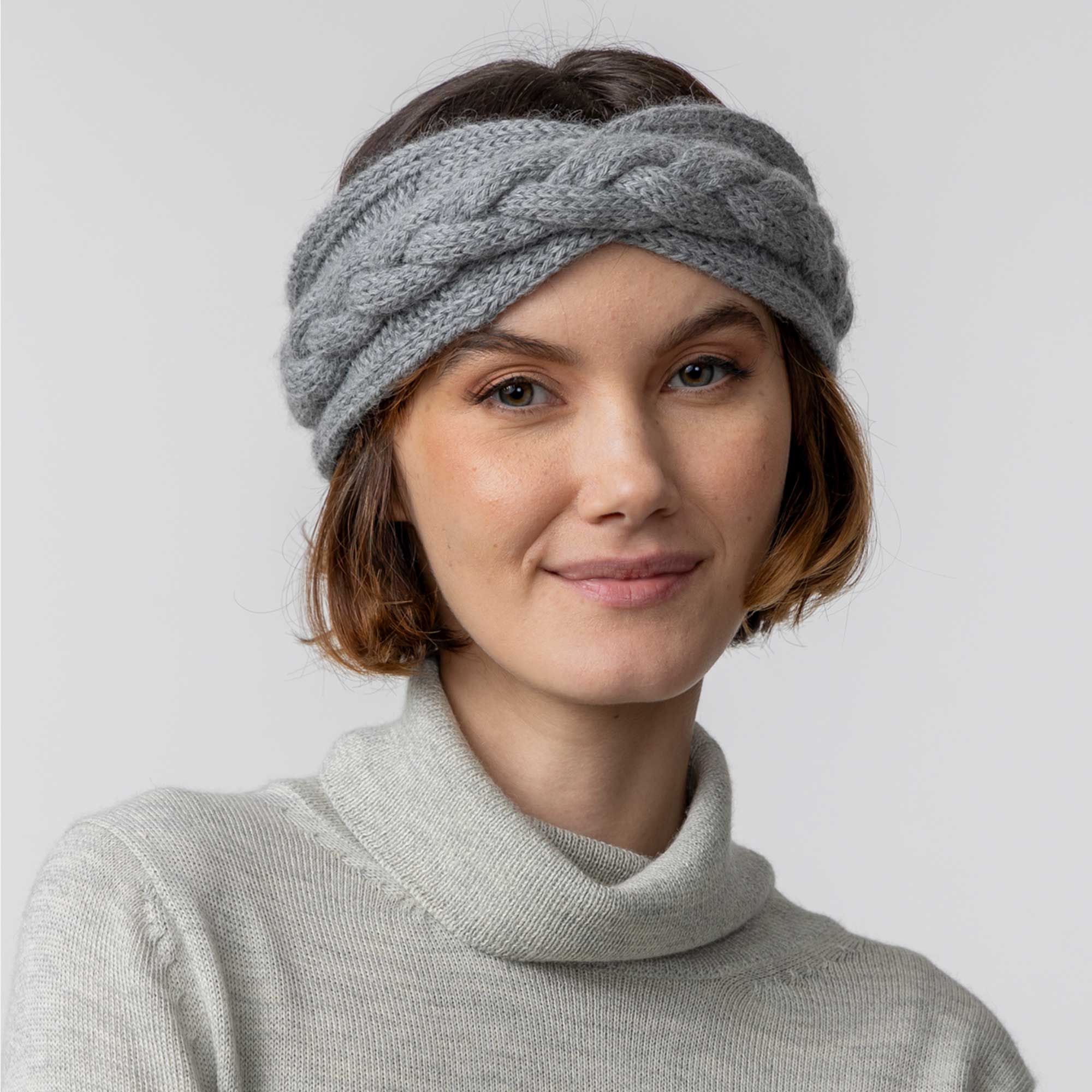 Women | Ajax Headband | Light Grey