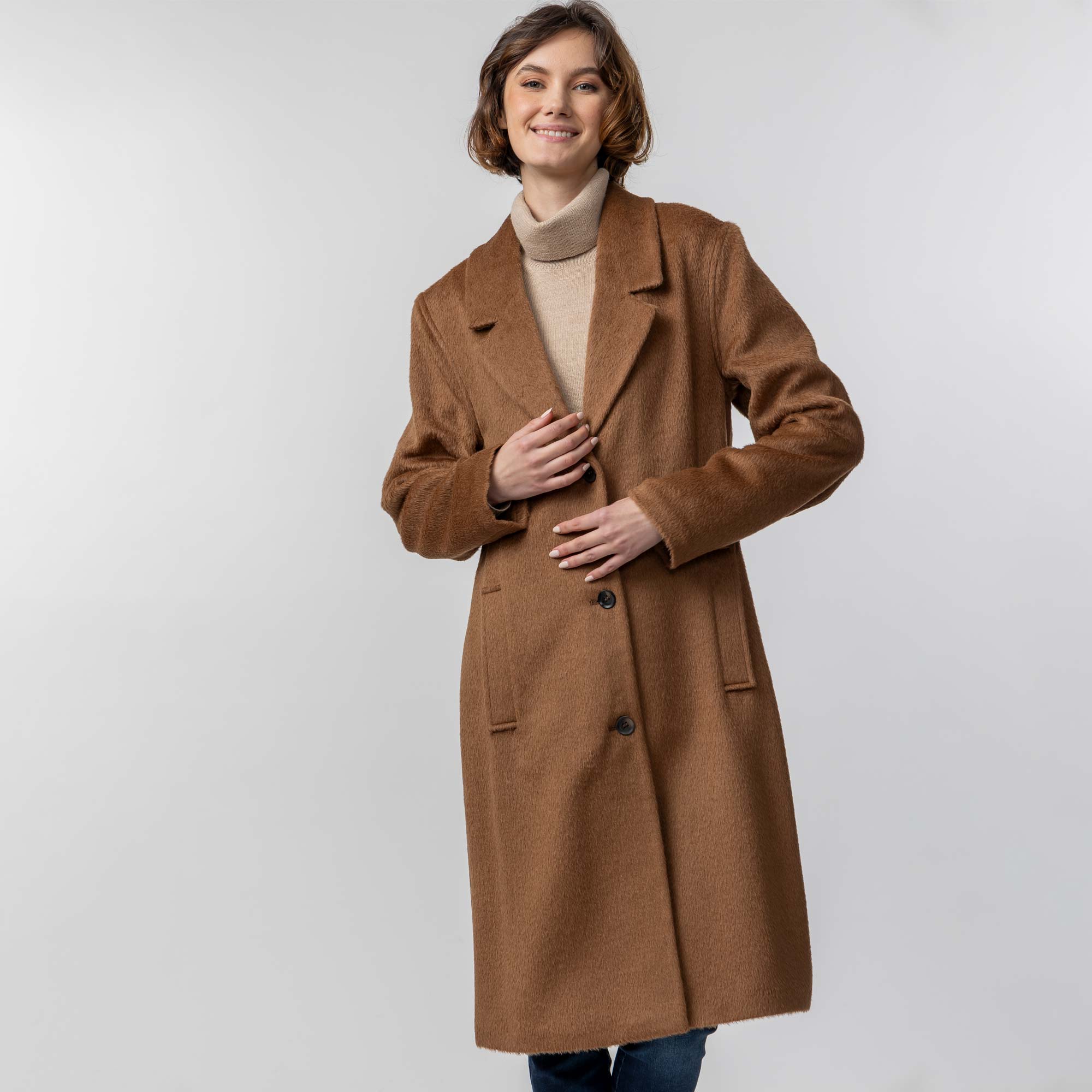 Women | Samira Coat | Camel