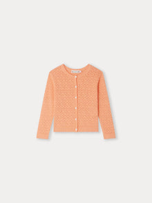 Girl | Cherry Cardigan | Apricot