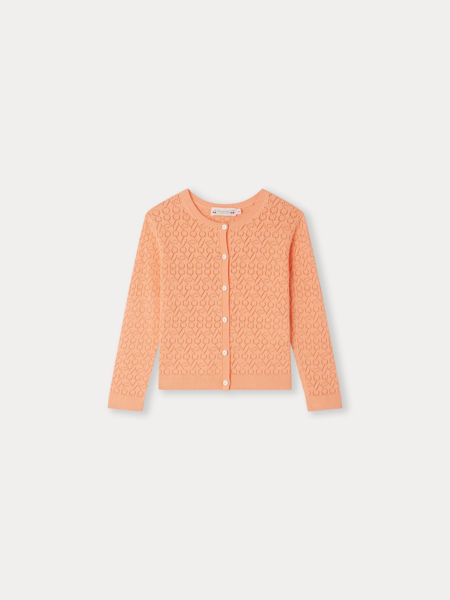 Girl | Cherry Cardigan | Apricot
