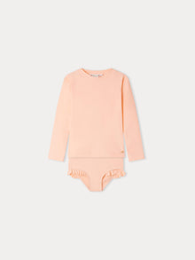 Girl | Ainoa Bathing Suit | Salmon