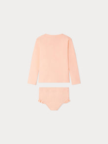 Girl | Ainoa Bathing Suit | Salmon