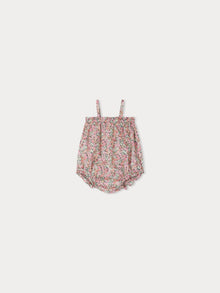 Girl | Nefle Romper | Coral