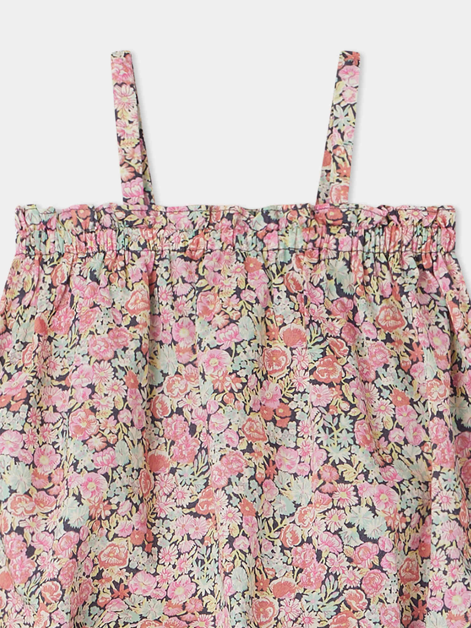 Girl | Nefle Romper | Coral
