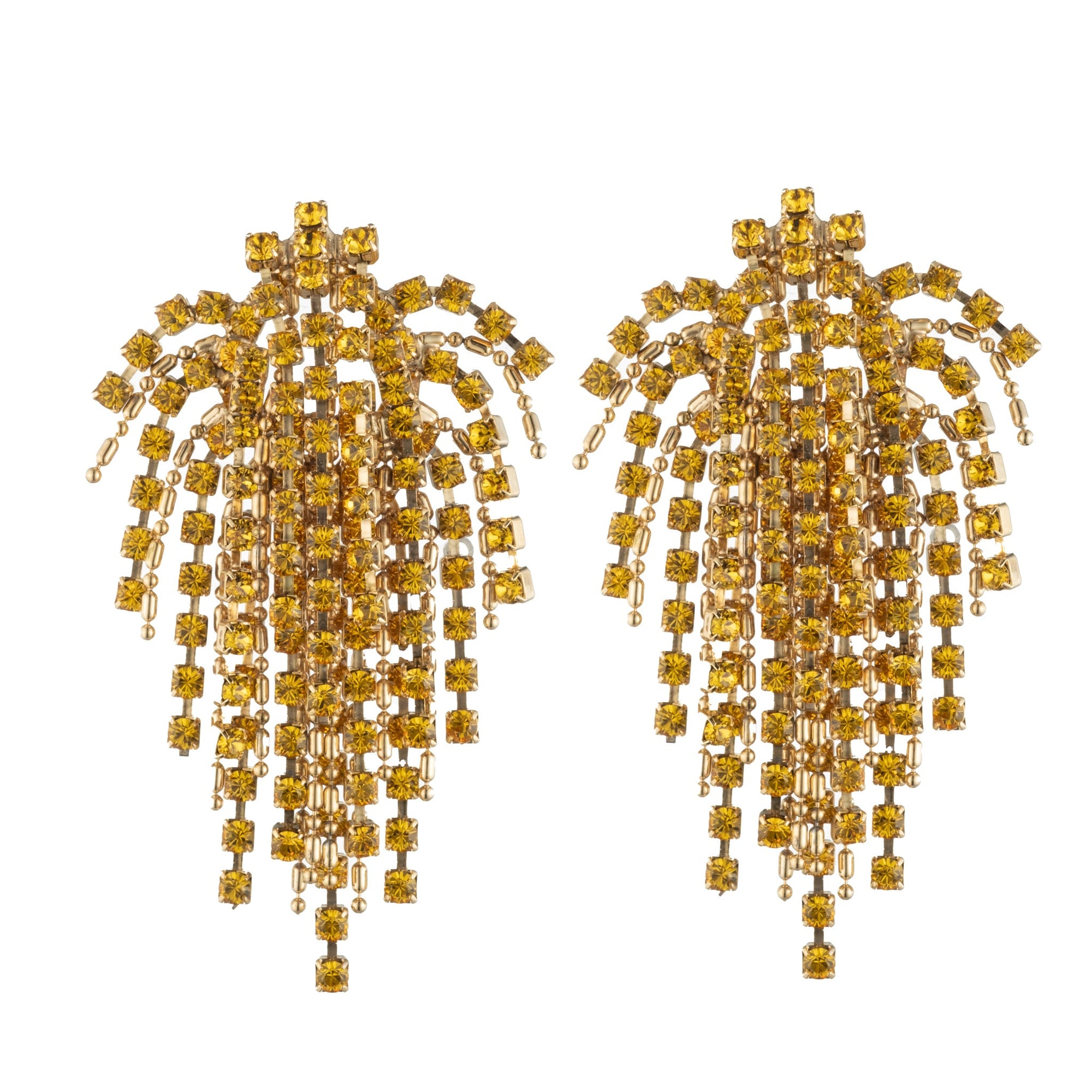 Cecile Sunflower Earrings | Gold-Plated