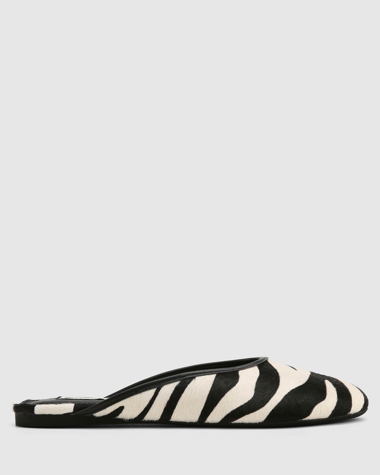 Womens | Chaos Pony Flat | Black/Zebra
