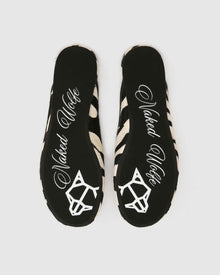 Womens | Chaos Pony Flat | Black/Zebra