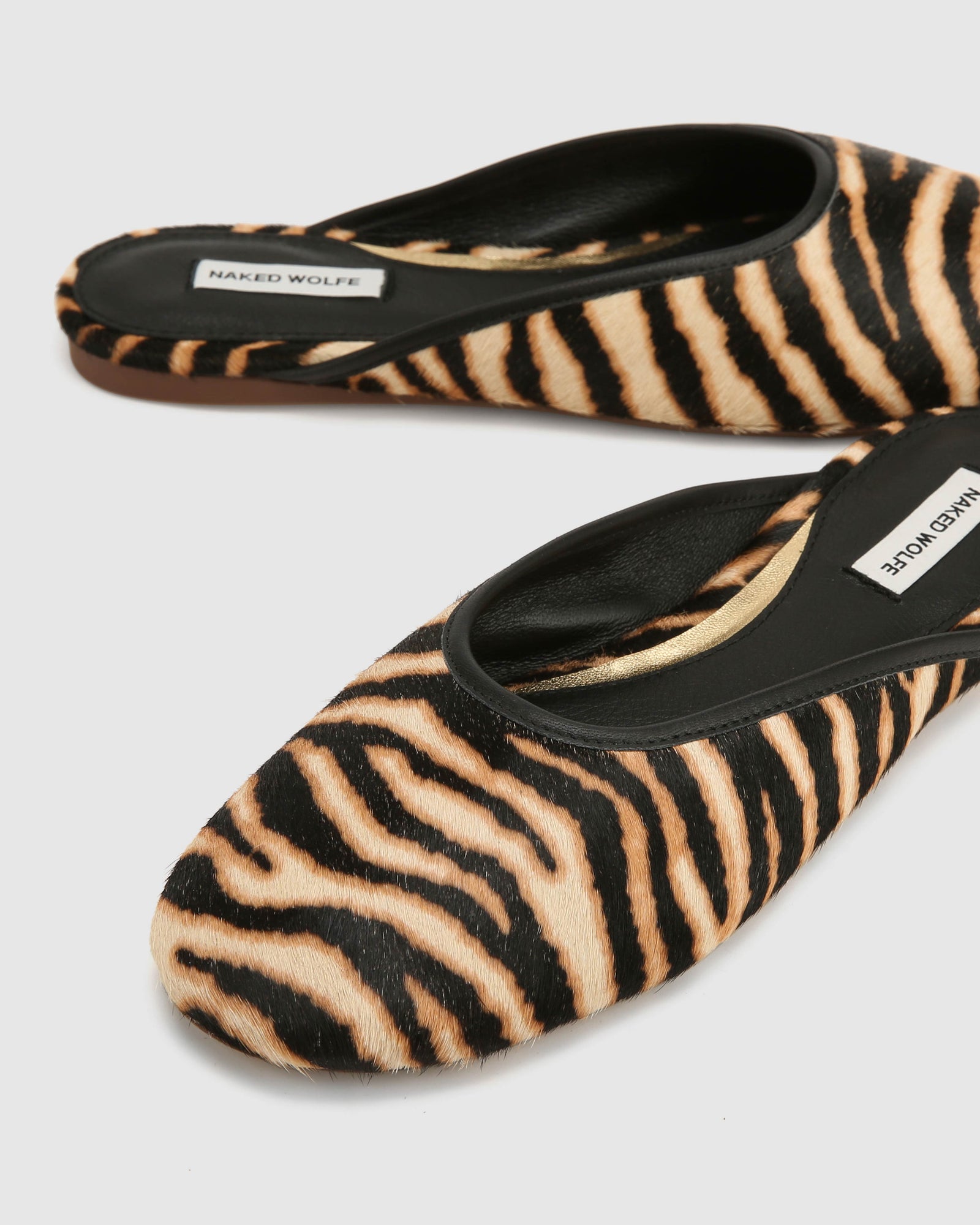 Womens | Chaos Pony Flat | Tiger