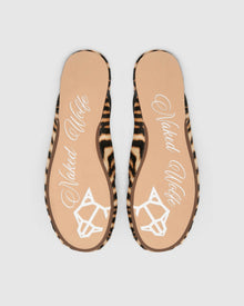 Womens | Chaos Pony Flat | Tiger